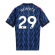 Arsenal Kai Havertz #29 Replike Gostujuci Dres 2025-26 Kratak Rukav